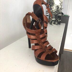 Aldo leather  heels super sexy !! size 6